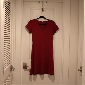 Ann Taylor red dress